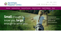 Desktop Screenshot of northfieldhospital.org
